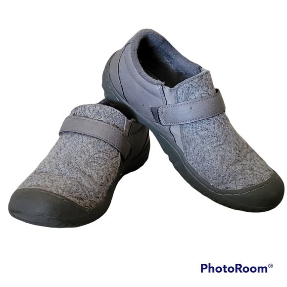 JBU by Jambu Blakely Felted Wool Vegan Leather Slip-On Shoes Memory Foam Sz 9 - Picture 6 of 8